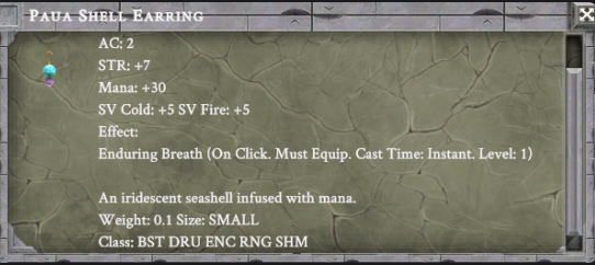PAUA SHELL EARRING item card